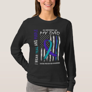 In Memory of Dad Suicide Awareness Prevention Amer T-Shirt