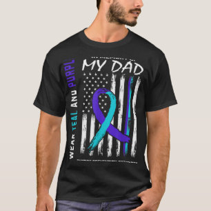 In Memory Of Dad Suicide Prevention Awareness Amer T-Shirt