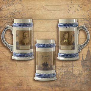 In Memory of Grandparents. Family Old fashioned Beer Stein