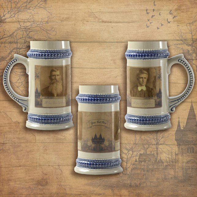In Memory of Grandparents. Family Old fashioned Beer Stein (Creator Uploaded)