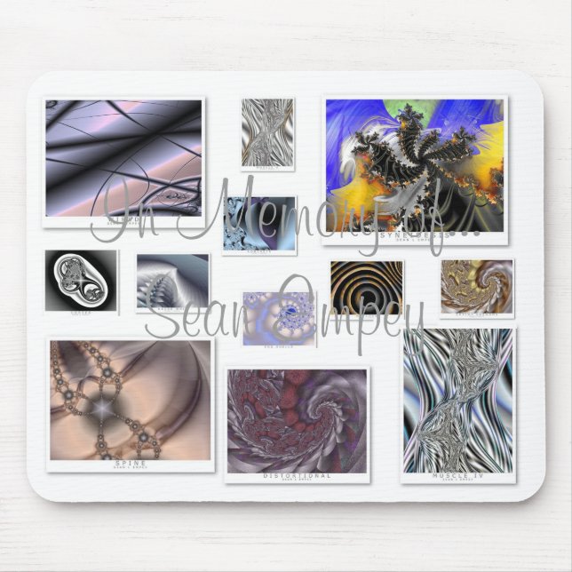 In Memory of mousepad (Front)