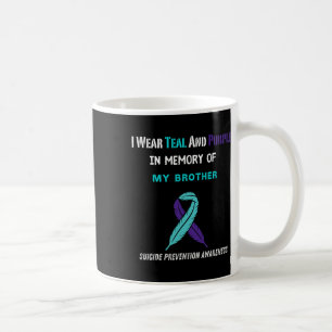 In Memory Of My Brother Suicide Prevention Awarene Coffee Mug