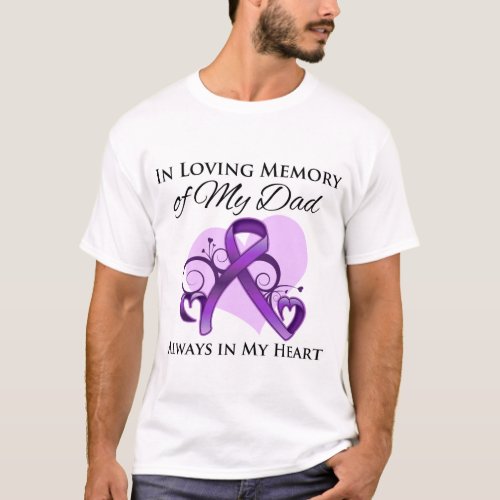 In Memory of My Dad _ Pancreatic Cancer T_Shirt