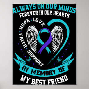 In Memory Of My Friend Suicide Awareness Prev Poster