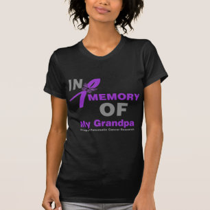 In Memory of My Grandpa Pancreatic Cancer T-Shirt