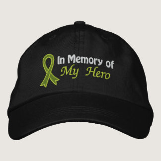 In Memory of My Hero - Lymphoma Embroidered Baseball Hat