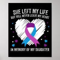 In Memory Of My Loving Daughter Suicide Prevention