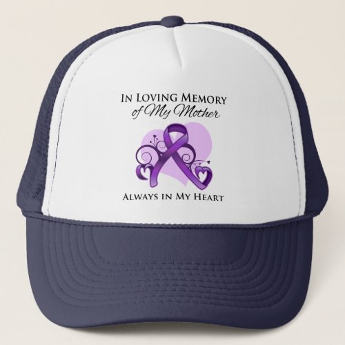 In Memory of My Mother _ Pancreatic Cancer Trucker Hat