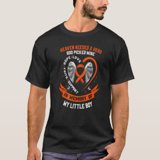In Memory of my Son Leukemia Awareness Loss of Lit T-Shirt