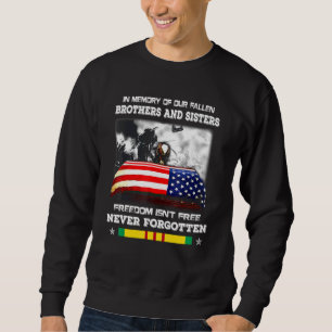 In Memory Of Our Fallen Brothers And Sisters Freed Sweatshirt