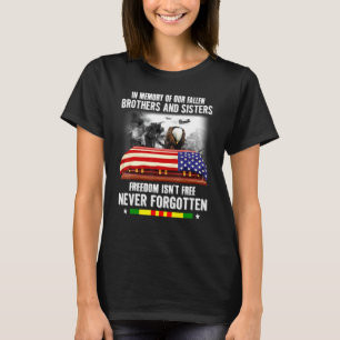 In Memory Of Our Fallen Brothers Sisters Eagle Us T-Shirt