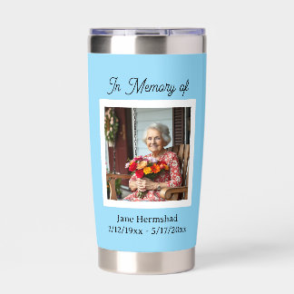 In Memory of | Photo Keepsake Gift Insulated Tumbler