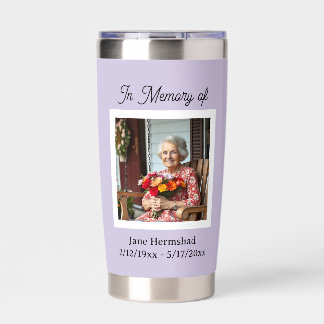 In Memory of | Photo Keepsake Gift Insulated Tumbler