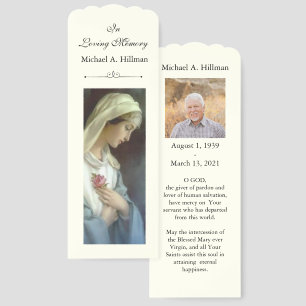 In Memory of Prayer Bookmarks