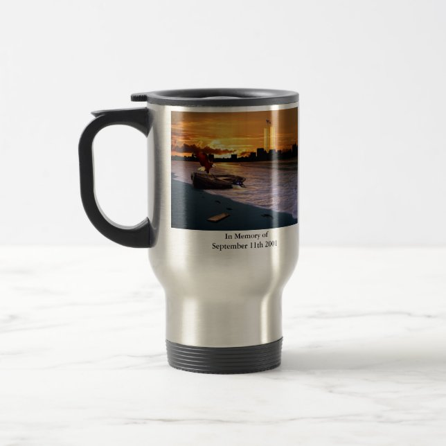In Memory of September 11th 2001 Travel Mug (Left)