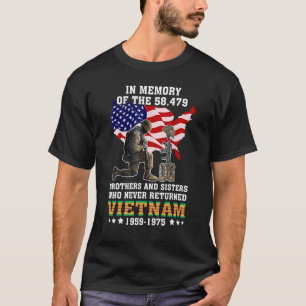 In Memory Of The 58479 Vietnam Veteran Stand For U T-Shirt