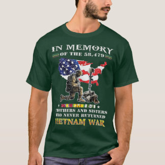 IN MEMORY OF THE, Perfect gift for Veteran Dad Gra T-Shirt