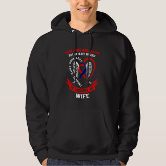 In Memory of Wife CHD Awareness Products Heart Dis Hoodie