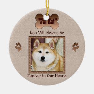 In Memory of Your Dog Ceramic Ornament