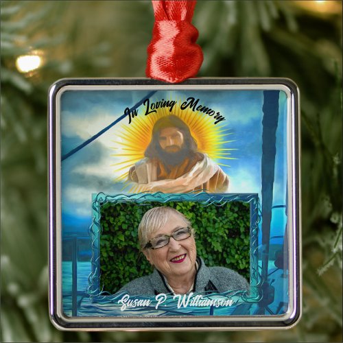 In Memory of Your loved one 0916 Metal Ornament