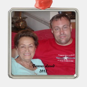 In Memory Ornament by MyWorldByCindy at Zazzle