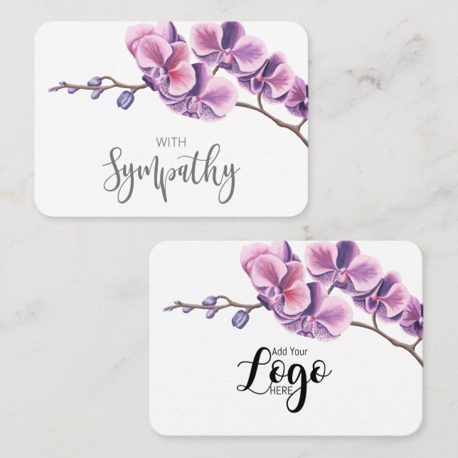 In Memory Sympathy Memorial Angel keepsake gift Business Card (Front/Back)