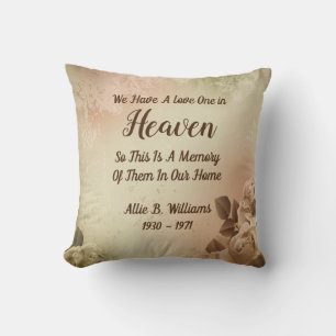 In Memory  Throw Pillow