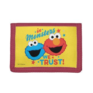 In Monsters We Trust! Trifold Wallet