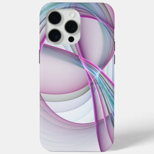 In Motion Modern Abstract Colorful Fractal Art iPhone 15 Pro Max Case
