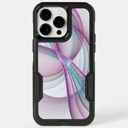 In Motion Modern Abstract Colorful Fractal Art OtterBox iPhone 14 Pro Max Case
