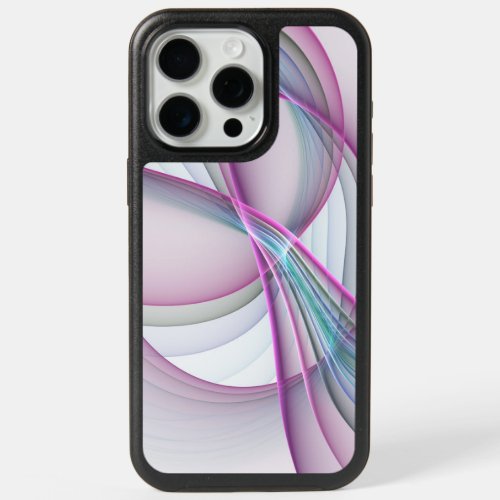 In Motion Modern Abstract Colorful Fractal Art iPhone 15 Pro Max Case