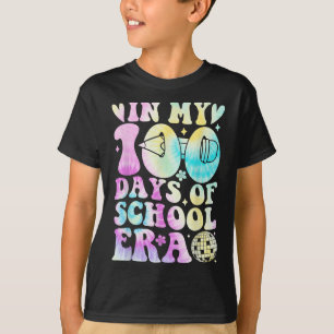 In My 100 Days Of School Era Teacher 100th Day Cel T-Shirt