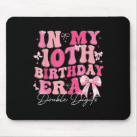 In My 10th Birthday Era Double Digits Coquette Bow