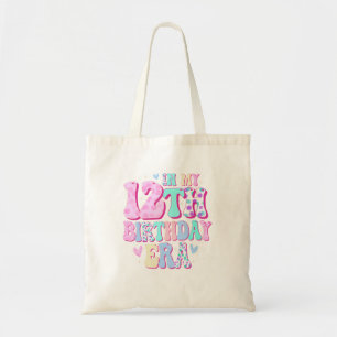 In My 12Th Birthday Era Girl Gifts Twelve Bday 12 Tote Bag
