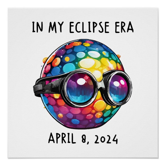 In My 2024 Solar Eclipse Era Poster (Front)