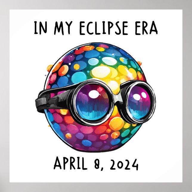 In My 2024 Solar Eclipse Era Poster (Front)
