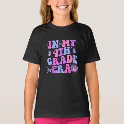 In My 4th Grade Era Back To School Fourth Grade  T_Shirt