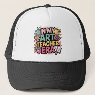 In My Art Teacher Era – Colorful Paint Splash  Trucker Hat