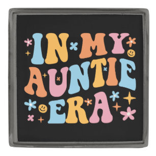In My Auntie Era I Gunmetal Finish Lapel Pin