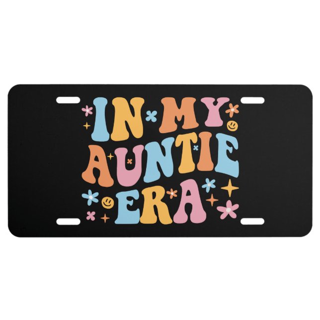 In My Auntie Era I License Plate (Front)