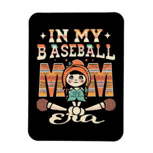 In My Baseball Mom Era Magnet