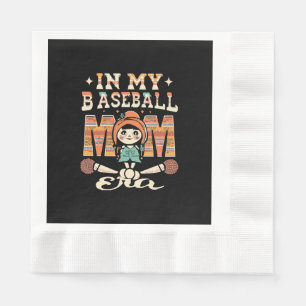 In My Baseball Mom Era Napkins