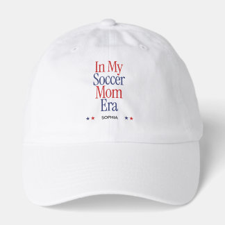 In My Baseball Mom Era Retro Red Blue Hat