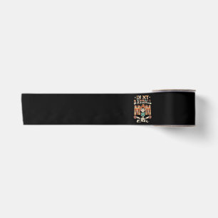In My Baseball Mom Era Satin Ribbon