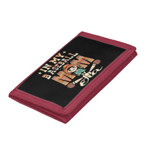 In My Baseball Mom Era Trifold Wallet