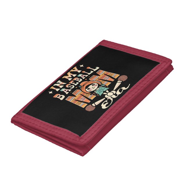 In My Baseball Mom Era Trifold Wallet (Bottom)