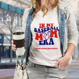 IN MY BASEBALL MOM ERA VINTAGE RETRO TEAM NAME SWEATSHIRT