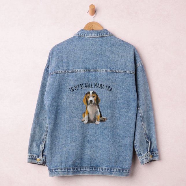 In my Beagle mama era Denim Jacket (Hangar)