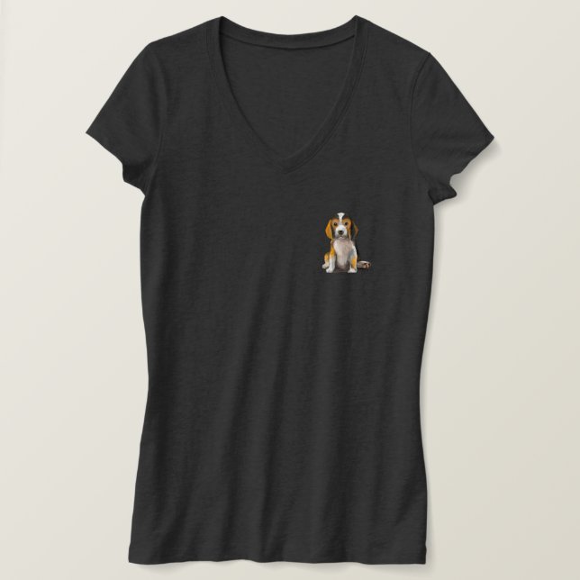 In my Beagle mama era T-Shirt (Design Front)