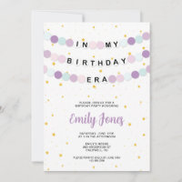 In My Birthday Era Birthday Party